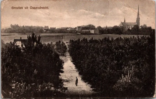 Ossendrecht, Panorama, Kerk (NB)