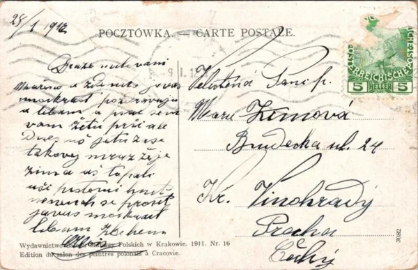 Lwów - Ogólny widok i dom inwalidów 1912