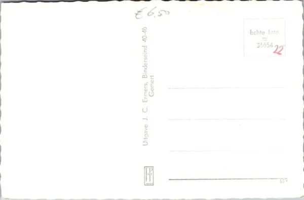 Gemert, Berglarenstraat 1959 (NB)