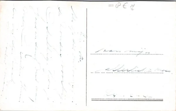 Gemert, Borretplein, Hotel 'de Reiziger' 1942 (NB)