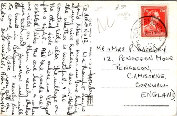 Chaam, Dorpstraat 1957 (NB)