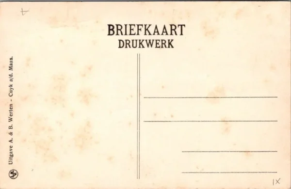 Cuyk a/d Maas, Gemeentehuis (NB)