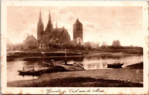 Dbrabant23-2-26_013 Gezicht op Cuijk aan de maas 1929 (NB)