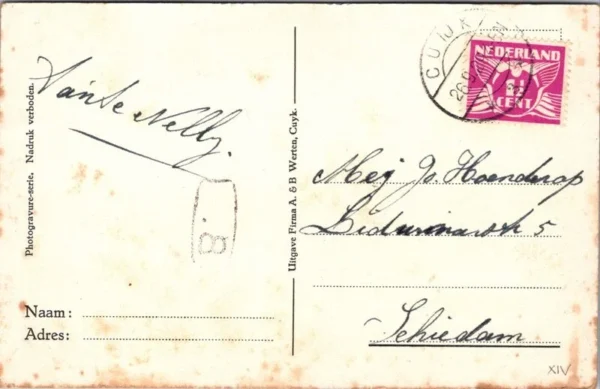 Gezicht op Cuijk aan de maas 1929 (NB)