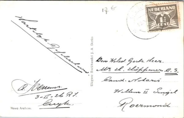 Cuijk, R.K. Kerk en pastorie 1926 (NB)